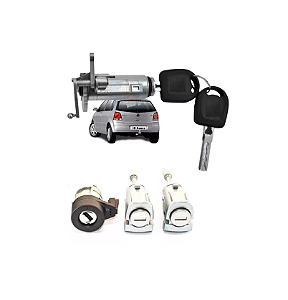 KIT CILINDRO MESMA CHAVE POLO HATCH