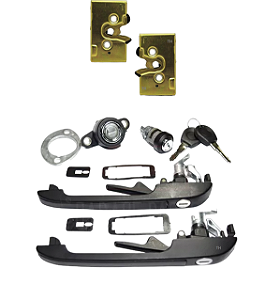 KIT MAÇANETAS  FECHADURAS E CILINDROS SANTANA G1 85 Á 91