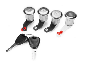 KIT CILINDROS MESMA CHAVE DAS PORTAS  MASTER G1 02 Á 13