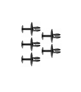 5 GRAMPOS FIXAÇÃO DA GRADE DO RADIADOR E PARABARRO CITROEN C3 C4 C6 C8 PEUGEOT 106 206 307