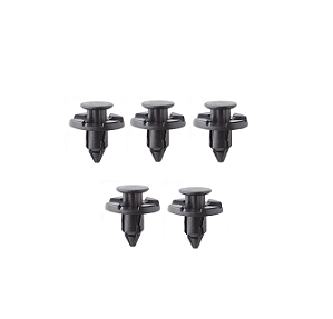 5 GRAMPOS FIXAÇÃO PARACHOQUE ALTIMA MARCH KICKS MURANO VERSA