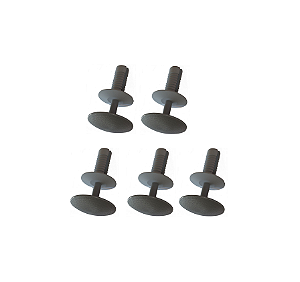 5 GRAMPOS FIXAÇÃO DO TETO ESCORT G1 83 Á 92 VERONA F1000 COR CINZA