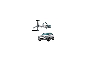 MÁQUINA VIDRO DIANTEIRA ASTRA 98 Á 11 PARA MOTOR ORIGINAL