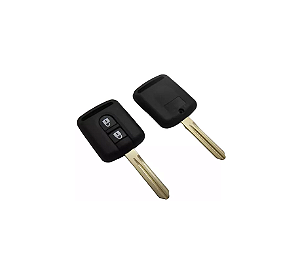 CHAVE CARCAÇA NISSAN 2 BOTÕES