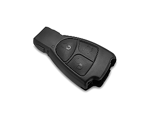 CHAVE CARCAÇA SLOT MERCEDES ANTIGO 2 BOTÕES SEM LÂMINA