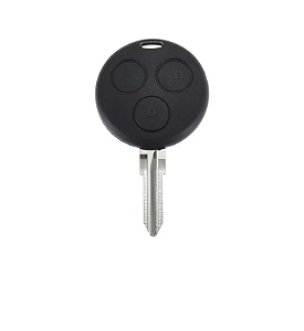 CHAVE CARCAÇA FORTWO 3 BOTÕES