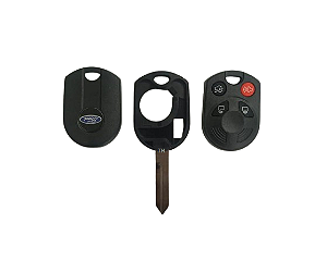 CARCAÇA CHAVE TELECOMANDO FORD FUSION 4 BOTÕES