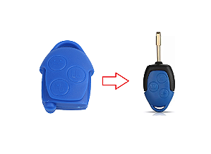 CAPA CONTROLE TELECOMANDO FORD TRANSIT AZUL