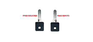 CHAVE GAVETA MOTO HARLEY MODELO YALE LONGA FRISO ESQUERDO