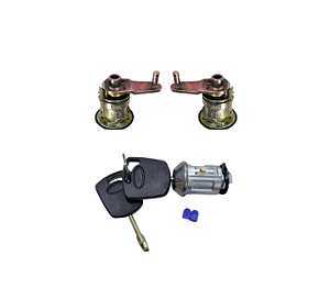 KIT CILINDROS CHAVES PORTA E IGNIÇÃO ESCORT ZETEC 1997 Á 2002