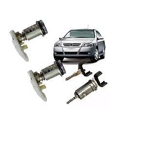 KIT CILINDROS CHAVE PORTA E IGNIÇÃO ASTRA HATCH E SEDAN