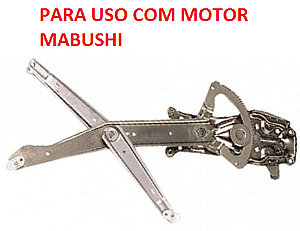 MÁQUINA VIDRO ELÉTRICO MONZA PARA MOTOR MABUSHI 4 PORTAS