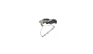 MÁQUINA VIDRO MANUAL DIANTEIRA GOL PARATI G2 94 Á 2000 2 PTS