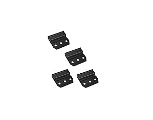 KIT 4 SUPORTES VIDRO PORTA F250 F350 F12000 F14000 99 Á 11