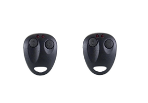 2 CAPAS FRONTAL DA CHAVE CONTROLE ALARME VECTRA CORUJINHA