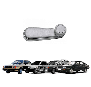 MANIVELA CINZA VIDRO FOX PARATI SAVEIRO SANTANA METAL