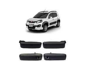 KIT 4 MAÇANETAS PORTA NOVO UNO G2 APÓS 10 VIVACE WAY