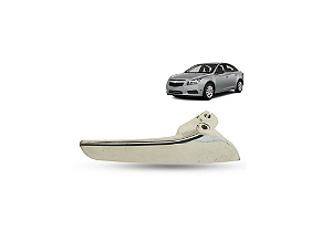 MAÇANETA INTERNA PORTA CRUZE HATCH E SEDAN CROMADA