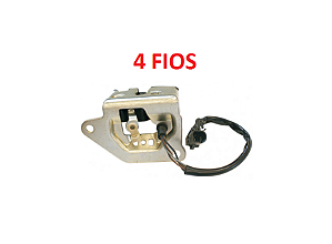 FECHADURA INTERNA PORTA MALAS PALIO 4 FIOS 01 Á 07