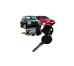 CILINDRO IGNIÇÃO CHAVE GOLF PASSAT ALEMÃO 95 Á 98 POLO CLASSIC