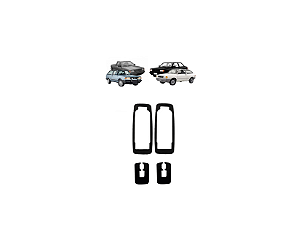 KIT 4 CALÇO MAÇANETA PORTA GOL PARATI SAVEIRO SANTANA G1