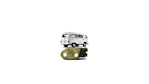 BATENTE DA PORTA LATERAL DA KOMBI CLIPPER