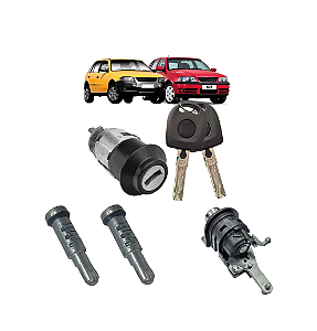 KIT CILINDROS MESMAS CHAVES GOL G4 PORTA MALAS ELÉTRICO