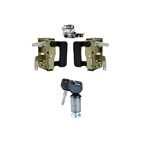 KIT CILINDROS CHAVE PORTA IGNIÇÃO FORD CARGO G1 APÓS 85