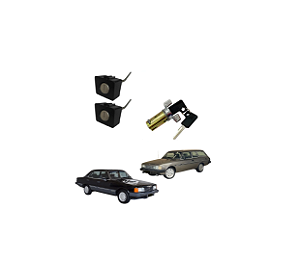 KIT CILINDROS COM MESMAS CHAVES CARAVAN OPALA