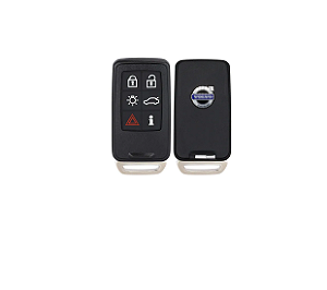 CARCAÇA CHAVE DE PRESENÇA VOLVO 6 BOTÕES XC60 S60 S80 V40