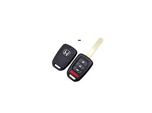 CHAVE CARCAÇA TELECOMANDO HONDA MODELO PICOLÉ 4 BOTÕES
