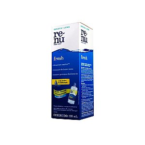Renu Fresh 120 ml - Solução para lentes de contato