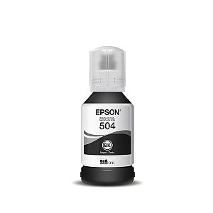Tinta Epson 504 | T504120 Preta Original 127ml