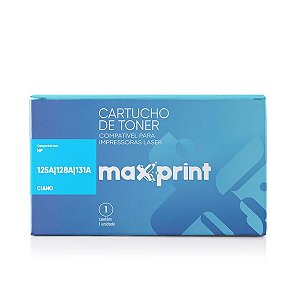 Toner HP CE321A | 128A Ciano Maxprint para 1.800 páginas