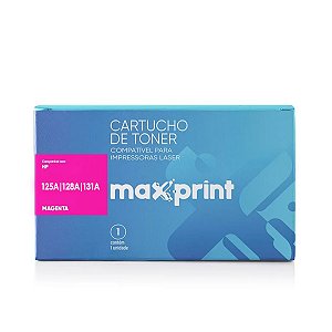 Toner HP CB543A | 125A Magenta Maxprint  para 1.800 páginas