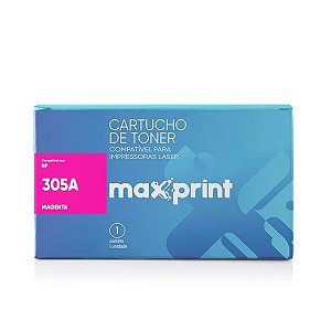 Toner HP CE413A | 305A Magenta Maxprint para 2.800 páginas