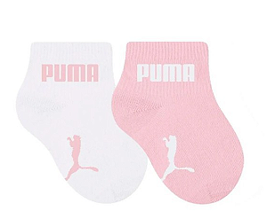 Kit 2 Pares Meia Cano Baixo Infantil Puma - 1770