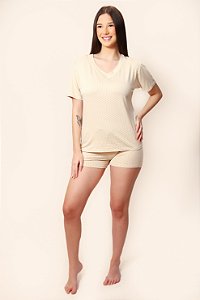 Pijama Calor Feminino Verão Poa Nuck- Empório do Algodão