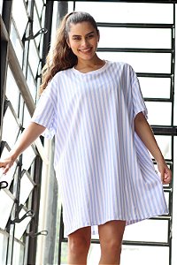 Camisetão Listra 100% Algodão