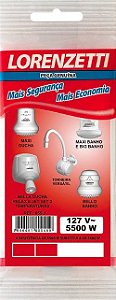 RESISTENCIA MAXI DUCHA 127V 5500W LORENZETTI