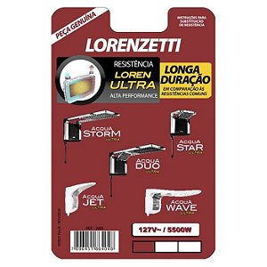 RESISTENCIA ACQUA/STORM/STAR ULTRA 127V 5500W