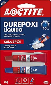 ADESIVO DUREPOXI LIQUIDO 16G 10 MINUTOS