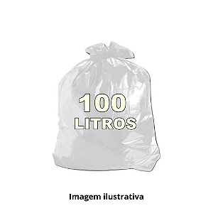 SACO P/LIXO 100LTS TRANSPARENTE CENTO
