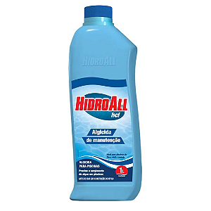 ALGICIDA MANUTENCAO 1 LITRO HIDROALL