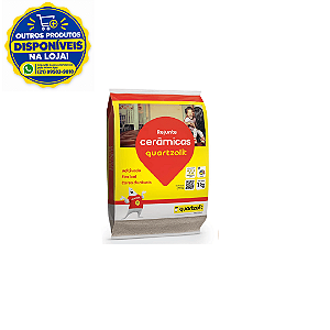 REJUNTE CERAMICA BRANCO 1 KG QUARTZOLIT