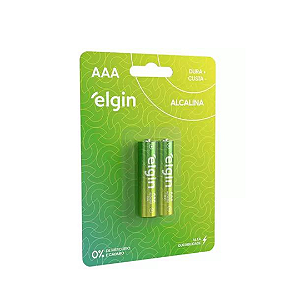 PILHA PALITO AAA C/ 2 UNIDADES ELGIN