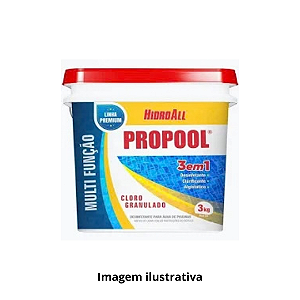 CLORO GRANULADO GALAO 3 KG PROPOOL HIDROALL