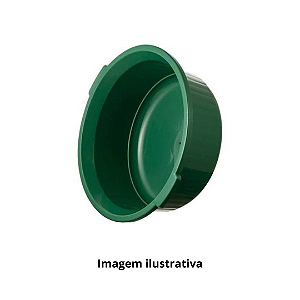 BACIA PLASTICO REDONDO 18LT SORTIDA ERCAPLAST