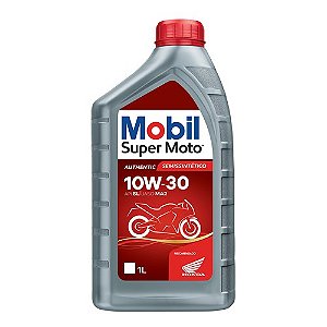 Óleo Mobil Super Moto 10w30 Authentic Honda 4 Tempos 1l