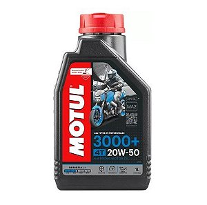 Óleo Motul 3000+ 4t Mineral 20w50 1 Litro Para Moto